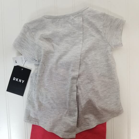 DKNY Short Sleeve Long Pant Outfit 12M - Picture 4 of 10